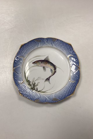 Royal Copenhagen Blåt Fiskestel Tallerken No. 19/3002