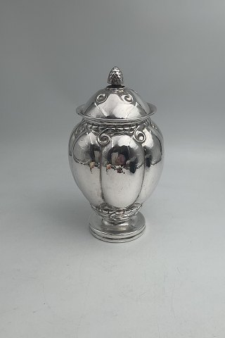 Georg Jensen Sølv Melon Thedåse fra 1920 No. 159
