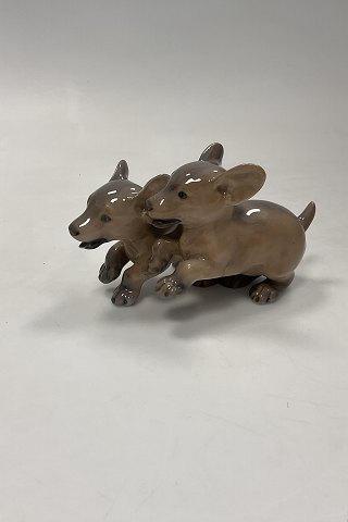 Royal Copenhagen Figurine Dachshunds pair No. 2120