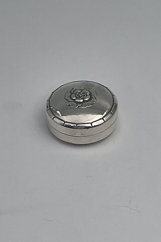 Georg Jensen Sterling Sølv Pilleæske No. 79 D