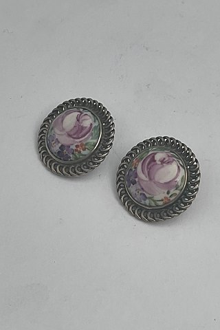 Georg Jensen Sterling Sølv Øreklips lavet som fusk af en guldsmed hos Georg Jensen