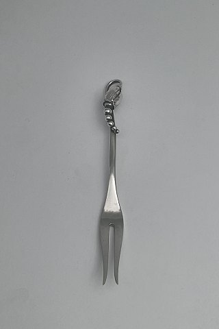 Georg Jensen Sterling Sølv Magnolia No 84 Pålægsgaffel