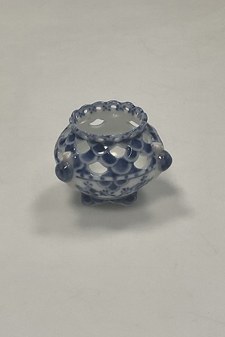 Royal Copenhagen Musselmalet Helblonde Vase med Snegle No. 1045