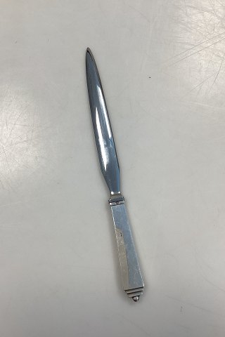 Georg Jensen Sterling Sølv/Stål Pyramide Brevåbner No. 304