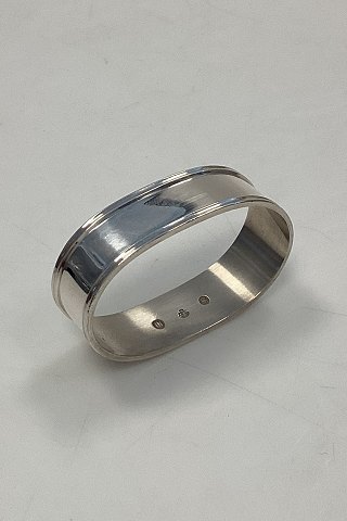 Danish Napkin Ring in Silver Modern