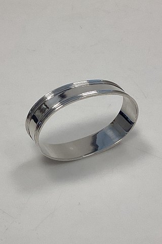 Danish Napkin Ring in Silver Modern No. 5