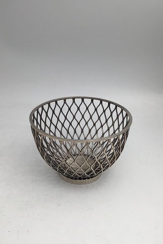 Frantz Hingelberg Sterling Sølv Trådkurv No. 37009