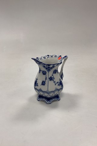 Royal Copenhagen Blue Fluted Full Lace Creamer No. 1032