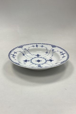 Royal Copenhagen Blue Fluted Half Lace Large Deep Plate No. 565