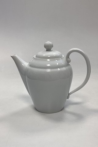 Royal Copenhagen White Magnolia Coffee Pot No. 128