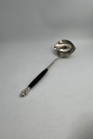 Georg Jensen Konge Sølv Punchske med Ibenholt skaft