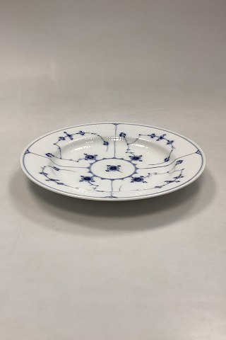 Royal Copenhagen Musselmalet Riflet Spisetallerken No. 175
