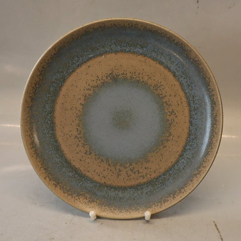 Green Dish/Platter 25 cm  Ceramics Stoneware Danish Art Pottery Knabstrup