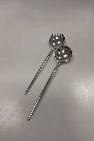 Tulip Anton Michelsen Sterling Sølv Salat Sæt