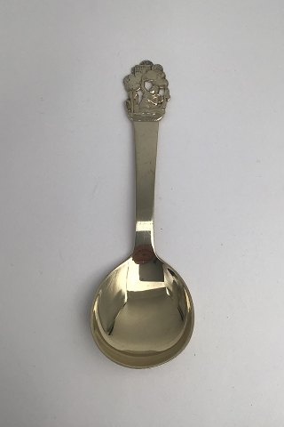 H.C. Andersen Fairy tale Child Spoon in Silver. The Little Mermaid.