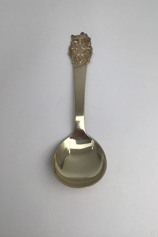 H.C. Andersen Fairy tale Child Spoon in Silver. The Emporer