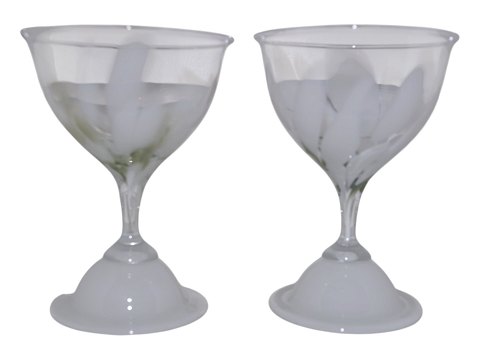 Holmegaard VintergækChampagneskål / Portionsglas