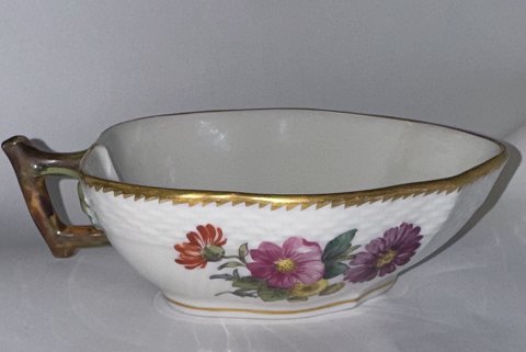 Royal Copenhagen:Rare bowl in Saxon Flower pattern