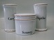 B&G PorcelainSpice Jars red line Kitchen