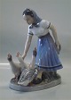 Dahl Jensen figurine1296 Goosegirl (DJ) 23 cm