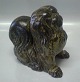 Kongelig Dansk Stentøj20177 Kgl. Pekingeser hund 16 x 16 cm, KK