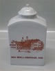 B&G PorcelainB&G 3313-650 Tea Box 18.5 cm 1853 Bing & Grøndahl 1878 Poem by H.C. Andersen