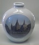 Royal Copenhagen Signed Vase 29 x 26 cm Frederiksborg Castle Hilleroed 1932