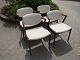 4 spisebords stole i palisander tegnet af Kai Kristensen 5000 m2 udstilling