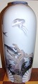Bing and Grondahl Vase designed by Effie Hegermann-Lindencrone with Crabs, Starfish, Moon Jellyfish, Fish and Seaweed