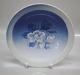 B&G porcelæn Julerose425 Skål på fod 4,4 x 20,2 cm (244)