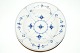 RC Blue Fluted Plain, Deep lunch plateDek. No 1 / 169