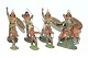 Lineol / elastolin Figurine, Cowboy and IndianSOLD