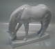 B&G Figurinewhite horse on base 22 x 24 cm