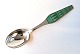 Christmas Spoon 1977Sorenco, Danish crown silverSOLD