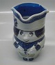 Aluminia Figurine 304-3562 RC Faience Navy officer, large cup with handle14 cm Doreen Middelboe 1968