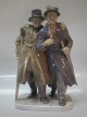 Royal Copenhagen figurine 1905 Old Men Chr T 1918 21 x 15 cm