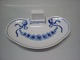 B&G Blå Empire porcelænOvalt fad med tændstikholder 18,5 cm