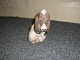 Dahl jensen Figur, Bassethund nr 1065. 5000 m2 udstilling.