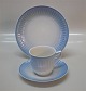 B&G porcelain Ballerina without gold305 Cup and saucer no gold305 Cup r no gold303 Creamer 8 cm