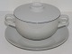 Blue LineLidded soup cup #3081