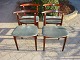 4 Sibast palisander spisestue stolei fin stand 5000 m2 udstilling