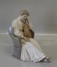 B&G FigurineB&G 1729 Violin playing woman 23 cm