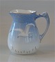 B&G Seagull Porcelain with gold085 b Creamer 1.5 dl (393)
