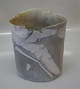 B&G Art Pottery B&G 217-82  VaseSigned16 cm Else Kamp Jensen