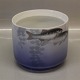 Royal Copenhagen Art Nouveau 365-105 Vase - Flower pot 11 x 13,5 cm Decorated with fish