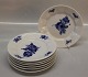 Blue Flower Angular Tableware8553-10 Cake plate 16 cm (615)
