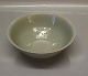 Dansk Stentøj B&G 751 Celadon grøn glaseret skål 7 x 18,5 cm relief med fugle indeniCarl Pedersen ??