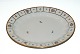 Royal Copenhagen Henriette, Oval dish with traces of useDecoration number 444/85381st sortingSize 33 x 25 cm.