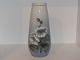Royal CopenhagenHøj vase med motiv af stokroser