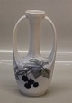 Kongelig Dansk 288-60A Kgl. To-armet Art Nouveau Vase 18 cm maler nr 94 - før 1923 1. sortering